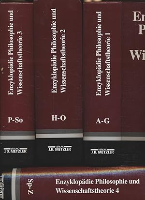 Bild des Verkufers fr Einbnde teils defekt - 4 Bde. Enzyklopdie Philosophie und Wissenschaftstheorie. In Verbindung mit Gereon Wolters. zum Verkauf von Fundus-Online GbR Borkert Schwarz Zerfa