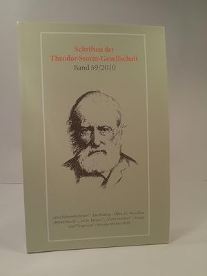 Bild des Verkufers fr Schriften der Theodor-Storm-Gesellschaft Band 59/ 2010 zum Verkauf von ANTIQUARIAT Franke BRUDDENBOOKS