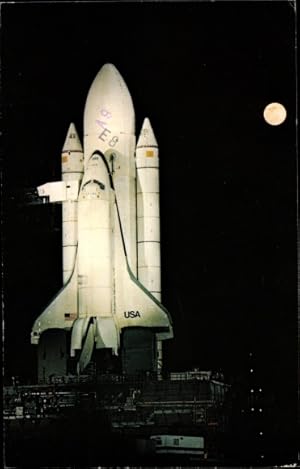 Ansichtskarte / Postkarte Space Shuttle Enterprise, Cape Canaveral Florida, NASA