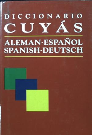 Imagen del vendedor de Diccionario manual alemn-espanol : segun los diccionarios ms recientes ; con gran cantidad de vocablos cientficos,tcnicos y profesionales. Diccionarios cuys a la venta por books4less (Versandantiquariat Petra Gros GmbH & Co. KG)