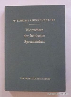 Wortschatz der keltischen Spracheinheit. 5. Auflage. Göttingen, Vandenhoeck & Ruprecht, 1979. VII...
