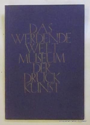 Seller image for Mainz (1930). 31 S. Lila Or.-Kart. (Kleiner Druck der Gutenberg-Gesellschaft, 12). for sale by Jrgen Patzer