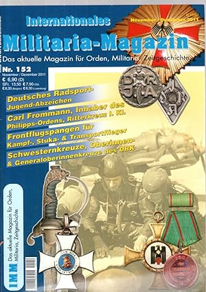 Bild des Verkufers fr Internationales Militaria-Magazin IMM 152 zum Verkauf von Antiquariat Jterbook, Inh. H. Schulze