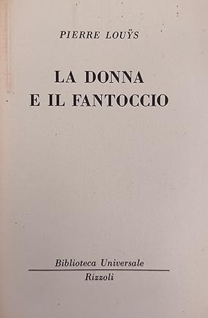 LA DONNA E IL FANTOCCIO