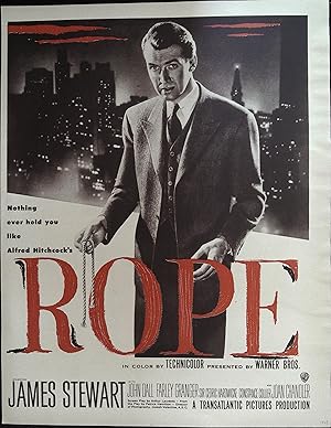 Rope Trade Print Ad 1948 James Stewart, John Dall, Farley Granger