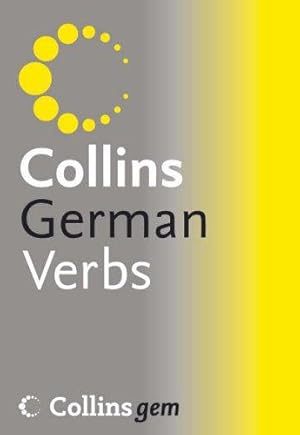 Seller image for Collins Gem German Verb Tables for sale by WeBuyBooks