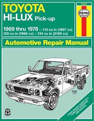 Seller image for Toyota Hi-lux and Hi-ace Owner's Workshop Manual (Haynes Manuals) for sale by WeBuyBooks