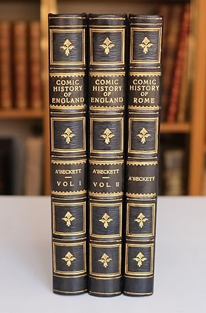Seller image for THE COMIC HISTORY OF ENGLAND (2 volumes) and THE COMIC HISTORY OF ROME. for sale by Charles Russell, ABA, ILAB, est 1978