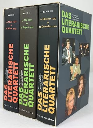 Das Literarische Quartett. Gesamtausgabe aller 77 Sendungen von 1988 bis 2001. (In drei Bänden, k...