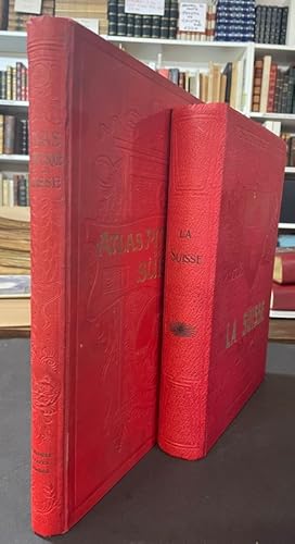 Seller image for La Suisse + Atlas pittoresque de La Suisse. Recueil for sale by Librairie de l'Avenue - Henri  Veyrier