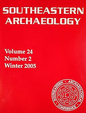 Seller image for Southeastern Archaeology (Volume 24, Number 2, Winter 2005) for sale by Weekly Reader