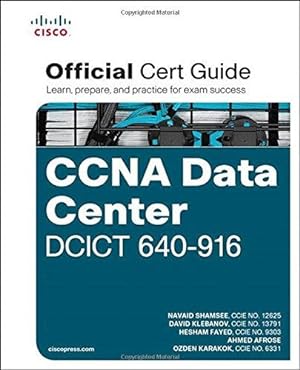 Image du vendeur pour CCNA Data Center DCICT 640-916 Official Cert Guide (Certification Guide) mis en vente par WeBuyBooks
