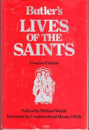 Bild des Verkufers fr Butler's Lives of the Saints zum Verkauf von WeBuyBooks
