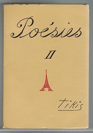 Poésies II. [RAREZA!: EJEMPLAR CON FIRMA Y DEDICATORIA DE AUTORA].