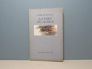 Seller image for La part du diable; nouvelles for sale by Aux ftiches