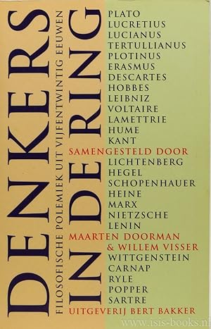 Immagine del venditore per Denkers in de ring. Filosofische polemiek uit 25 eeuwen. Samengesteld, vertaald en ingeleid. venduto da Antiquariaat Isis