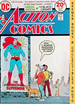 Seller image for Action Comics Vol. 36 No. 428 (#428), October, 1973 DC Comics for sale by Keener Books (Member IOBA)