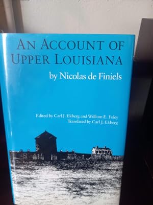 Immagine del venditore per An Account of Upper Louisiana venduto da Stone Soup Books Inc