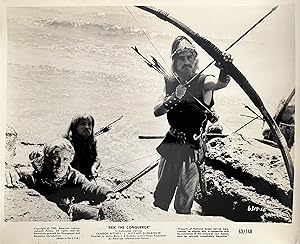 A Grouping of Four [4] B&W Publicity Stills from the 1961 Italian-French epic swashbuckling film ...