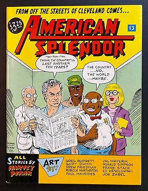 Bild des Verkufers fr American Splendor 13 (No. 13, 1988) zum Verkauf von Philip Smith, Bookseller