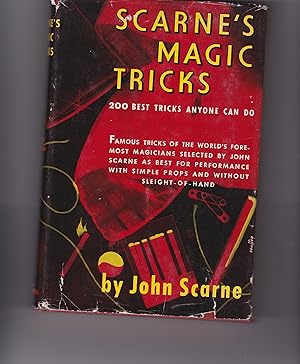 Bild des Verkufers fr Scarne's Magic Tricks zum Verkauf von CKBooks