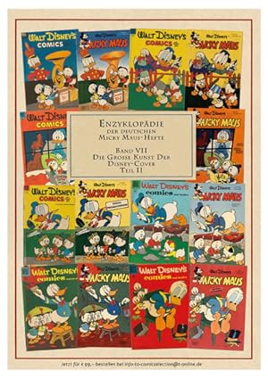Enzyklopädie Deutscher Micky Maus-Hefte / Band 7 Die große Kunst der Disney-Cover / Teil 2