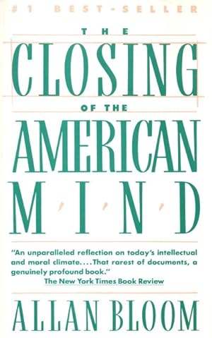 Bild des Verkufers fr Closing of the American Mind zum Verkauf von Auf Buchfhlung