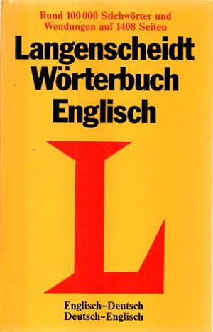 Immagine del venditore per Langenscheidt Wrterbuch Englisch. Erster Teil: Englisch-Deutsch. Zweiter Teil: Deutsch-Englisch. venduto da Leonardu