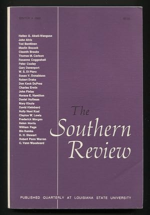 Bild des Verkufers fr The Southern Review - Volume 22, Number 1, January 1986 zum Verkauf von Between the Covers-Rare Books, Inc. ABAA