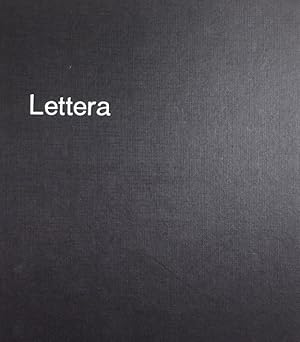 Imagen del vendedor de Lettera. A standard book of fine lettering. Standardbuch guter Gebrauchsschriften. Recueil de lettres et caracteres. a la venta por Antiquariat J. Hnteler