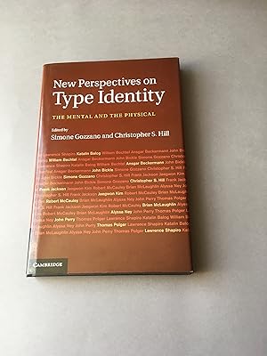 Image du vendeur pour New Perspectives on Type Identity. The Mental and the Physical. mis en vente par T S Hill Books