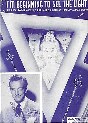 Seller image for I'M Beginning to See the Light [Sheet Music] for sale by Vada's Book Store