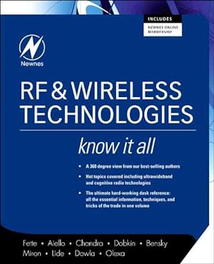 Image du vendeur pour RF & Wireless Technologies mis en vente par GreatBookPricesUK