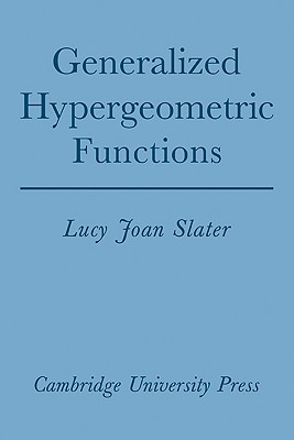 Bild des Verkufers fr Generalized Hypergeometric Functions (Paperback or Softback) zum Verkauf von BargainBookStores