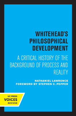 Seller image for Whitehead's Philosophical Development: A Critical History of the Background of Process and Reality (Paperback or Softback) for sale by BargainBookStores