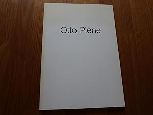 Seller image for Otto Piene. Arbeiten auf Papier 1958-1986. 19. Oktober bis 6. Dezember 1986. for sale by Bockumer Antiquariat Gossens Heldens GbR