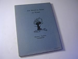 Seller image for Der Mond im Baum im Wasser. Mrchen Gedichte Linolschnitte / VHS Press 1 for sale by Antiquariat Fuchseck