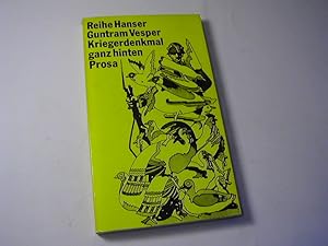 Bild des Verkufers fr Kriegerdenkmal ganz hinten : Prosa - Reihe Hanser 34 zum Verkauf von Antiquariat Fuchseck