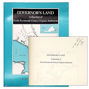 Governor's Land: Archaeology of Early Seventeenth-Century Virginia Settlements