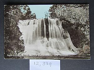 Papa-O-Korito Falls, Lake Waikaremoana, New Zealand - postcard