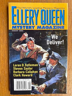 Imagen del vendedor de Ellery Queen Mystery Magazine August 2003 a la venta por Scene of the Crime, ABAC, IOBA