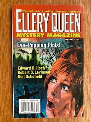 Bild des Verkufers fr Ellery Queen Mystery Magazine December 2003 zum Verkauf von Scene of the Crime, ABAC, IOBA