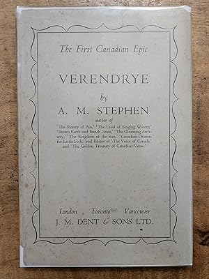 VERENDRYE: A Poem of the New World