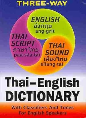 Imagen del vendedor de New Thai-english, English-thai Compact Dictionary for English Speakers : With Tones and Classifiers a la venta por GreatBookPrices