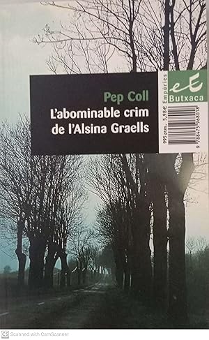 Seller image for L'abominable crim de l'Alsina Graells for sale by Llibres Capra