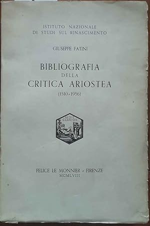 Bibliografia della critica ariostea (1510-1956)