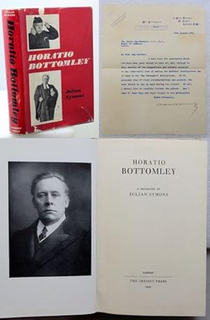 Seller image for HORATIO BOTTOMLEY. A Biography. for sale by Francis Edwards ABA ILAB