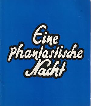 Bild des Verkufers fr Programmheft Deutsche Erstauffhrung Jerome Chodorov EINE PHANTASTISCHE NACHT Spielzeit 1976 / 77 Dezember zum Verkauf von Programmhefte24 Schauspiel und Musiktheater der letzten 150 Jahre