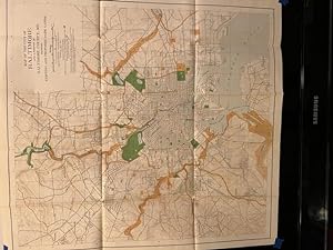 Seller image for MAP: "Map of Existing and Proposed Lark Lands of Baltimore and Vicinity" for sale by Dorley House Books, Inc.