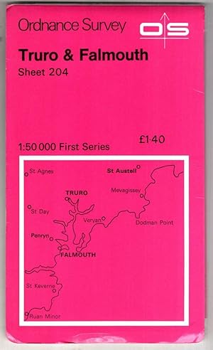 Imagen del vendedor de Truro & Falmouth Sheet 204 First Series a la venta por High Street Books